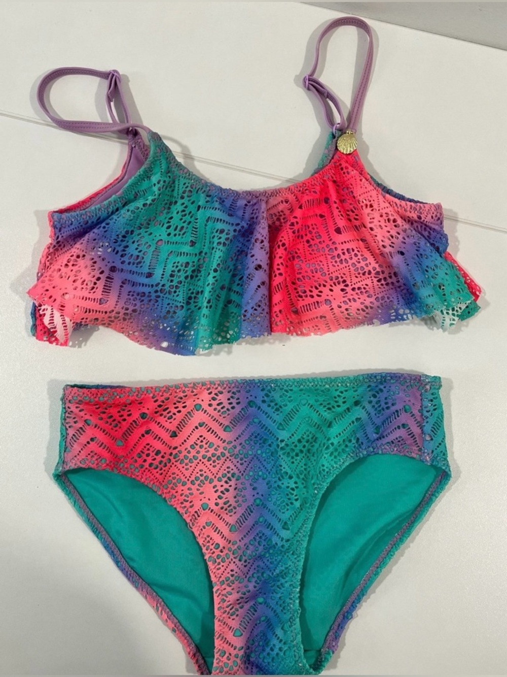 H&M lace girl bikini, size 8-10Y